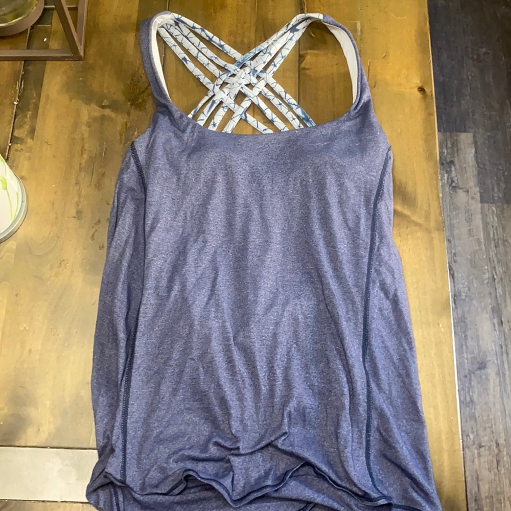 Lululemon open back tank